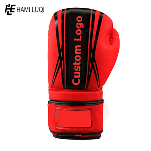 Pro-Level Achievement Guantes de boxeo con logotipo personalizado Guantes de kick boxing de cuero de 12oz y 14oz para niños y adultos para deportes - Product Image 2