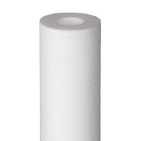 10 microns Filtre À Eau PPF Soufflé Sédiment Filé Coton Cartouche de Filtre À Eau avec Filtre PP (D'ODM de Soutien et OEM)
