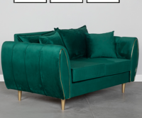 Canapé Chesterfield Moderne Rembourré avec Cadre en Bois Massif, Idéal pour Salon, Confortable et Avantageux, Offre Spéciale Usine