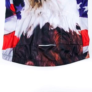 เสื้อจักรยานแขนสั้นสำหรับผู้ชายและผู้หญิง รุ่น FI-028 ระบายอากาศ แห้งเร็ว ป้องกันรังสียูวี ผลิตตามสั่งขายส่งจาก Wholesale Custom Formula1 Industries - Product Image 5