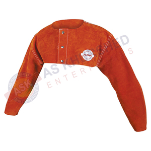 Funda de cuero para soldar, Mangas de soldadura de seguridad, ignífugas, alta calidad, cuero dividido - Product Image 3