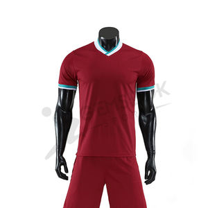 ชุดเสื้อฟุตบอลสำหรับผู้ชาย,เสื้อเจอร์ซีย์ระบายอากาศได้ดีน้ำหนักเบาปรับแต่งได้ - Product Image 3