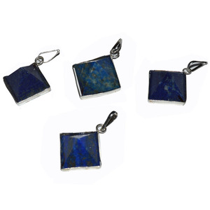 Obtenir en ligne Lapis Lazuli Pyramids Pendentifs: Lapis Lazuli Pyramids Pendentifs à vendre - Product Image 1