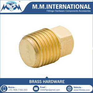 Brass <span class=keywords><strong>Hex</strong></span> Loại Threaded Ống Lắp Cắm Cho Hệ Thống Nước Phụ Kiện Cho Nước Dừng Lại - Product Image 3