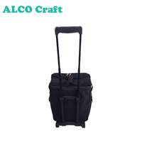 Ensemble de valises de voyage unisexe imprimées à motifs colorés, en alliage, pas cher, avec roulettes pivotantes, incluant des revêtements en PP, ABS, PC, aluminium et polyester
