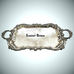 Superior Quality Brass Serving <b>Platter</b> Customized Shape Decorative Serving Dish Classic Luxurious Best Brass Serving Tray - Product Image 6