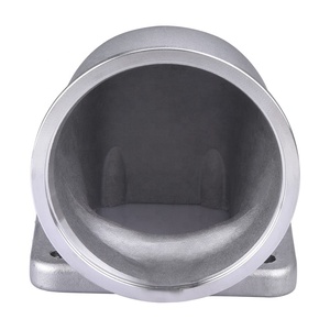 3,0 "Vband 90 grados fundido de codo adaptador de brida de acero inoxidable 304 con pinza para T3 T4 turbocompresor - Product Image 6