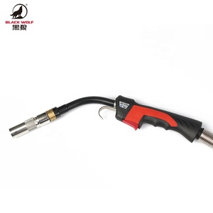 Torcia MIG <span class=keywords><strong>per</strong></span> saldatura/taglio BW 500A di alta qualità, placcata in <span class=keywords><strong>rame</strong></span>, ciclo di lavoro del 60%, <span class=keywords><strong>per</strong></span> filo da 1,2-1,6 mm - Product Image 1