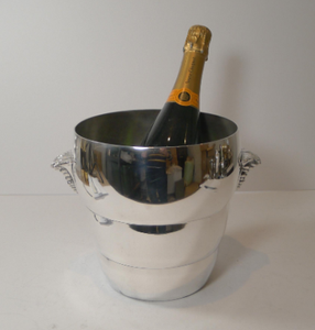 Enfriador de acero inoxidable personalizable de estilo francés para fiestas en interiores al aire libre-Uso como Cubo de cerveza Enfriador de champán Tina de hielo de vino - Product Image 6