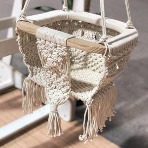 Macrame <b>Swing</b> Chairs-Handmade <b>Swing</b>- - Product Image 4