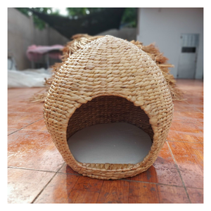 Camas para mascotas de jacinto de agua, árbol natural personalizado, respetuoso con el medio ambiente, casa para mascotas, hechas en Vietnam - Product Image 3
