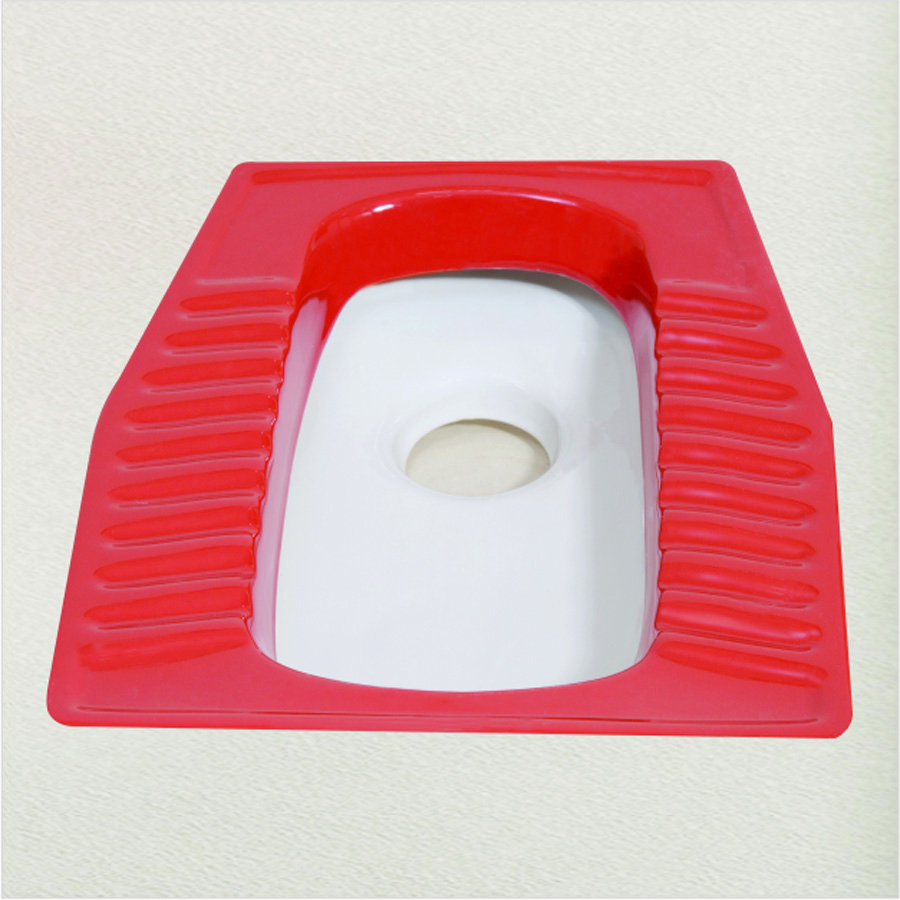 Vistaar, керамическая сантехника, большой диапазон, Восточная сковорода, красный, двойной цвет, сковорода, самая низкая Экономичная цена для рынка Африки