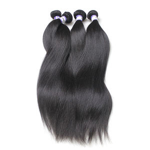 Extensiones de cabello indio sedoso Natural, cutícula alineada, venta al por mayor - Product Image 6