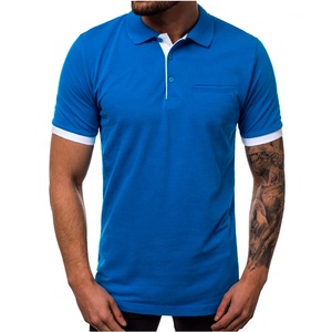 Vente en gros OEM logo personnalisé pour hommes Gym pour polo T-Shirt manches courtes grande taille vêtements d'été Polos d'été surdimensionnés - Product Image 1