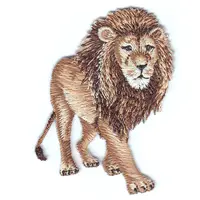 Custom האריה רקמת תיקון