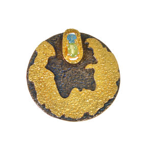 คอลเลกชันล่าสุด925เงินสเตอร์ลิง18K แหวนปาร์ตี้ชุบทองประดับพลอยบุษราคัมสีฟ้า - Product Image 1