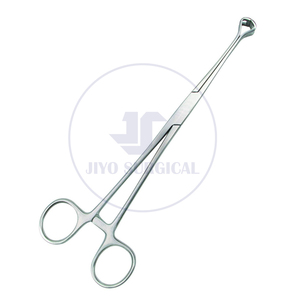 Fórceps de agarre de tejido Babcock de acero inoxidable alemán de 6,4 \ "Fuente de alimentación Manual para fórceps de tejido intestinal y órganos - Product Image 4