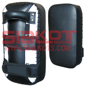 Custom <b>Kick</b> <b>Shield</b> MMA Kickboxing Focus Training Curved Strike Pads Punch Muay Thai - Product Image 1