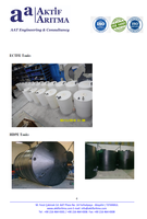 Bacs de galvanoplastie automatiques AKTIFPAK (PP/PVC/HDPE/ECTFE/FRP) à longue durée de vie