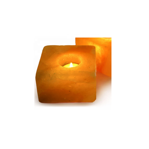 2026 IMPEX PAKISTAN Eco-Friendly Handmade Natural Shape Organic Material Himalayan Crystal Pink Salt Lamp <b>Candle</b> <b>Holder</b> - Product Image 5