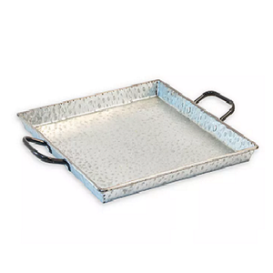 ถาดเสิร์ฟอาหารมีสไตล์สำหรับบ้านโรงแรมร้านอาหารถาดโลหะพร้อมด้ามจับถาดชากาแฟขนมขบเคี้ยวผลไม้อุปกรณ์สำหรับโรงแรม - Product Image 2