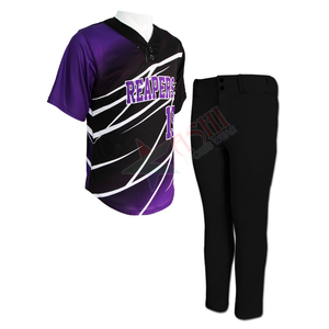 Maillot de baseball personnalisé de haute qualité, maillot de baseball personnalisé, uniformes de baseball sublimés, maillots de Softball vierges respirants - Product Image 2