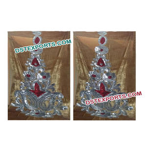 Sangeet-telón de fondo de boda india, decoración de escenario, cortinas de fondo, impresionante Tema de decoración de boda - Product Image 1