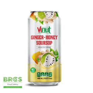 16.57 onzas líquidas de jugo de guanábana con gas, elaborado con jugo fresco, enfriado para un mejor disfrute - Product Image 1