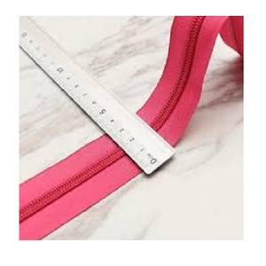Wholesale Premium 5# Nylon Long Chain Open-End Zipper Roll Premium Zippers for Garments Clothing - Product Image 5