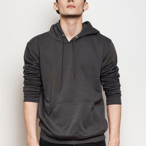 wholesale plain solid pullover hoodies plain high quality hoodies Mens hoodies - Product Image 3