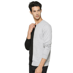 French Terry เสื้อสเวตเตอร์ชาย, สเวตเตอร์โอเวอร์ไซส์ใส่สบายใช้ได้ทั้งชายและหญิงเสื้อมีฮู้ดกันน้ำผ้าถักไซส์ใหญ่พิเศษ - Product Image 4