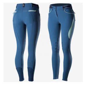 Gran oferta de pantalones ecuestres para mujer, agarre de asiento completo, ajuste perfecto, ropa personalizada, venta al por mayor, pantalones Jodhpurs para montar a caballo - Product Image 1