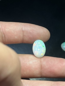 ธรรมชาติที่ไม่ได้รับการรักษาโอปอลเอธิโอเปียที่มีคุณภาพสูงรูปไข่5.70 Cts พลอยหลวมกับหลายไฟเล่นโดย Sadiya นานาชาติ - Product Image 4