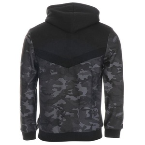 Wholesale 100% Cotton Manufacturer Custom Heavyweight 400gsm Regular Fit High Quality Winter Fleece Zipper-Up <b>Men's</b> Hoodie - Product Image 3