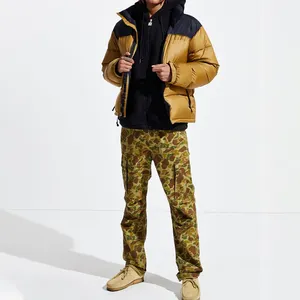 Casual Sport Gym manga larga personalizada invierno de alta calidad chaquetas al aire libre de talla grande de los hombres Puff chaquetas hombres edredón abajo chaqueta puffer chaqueta sudaderas con capucha - Product Image 1