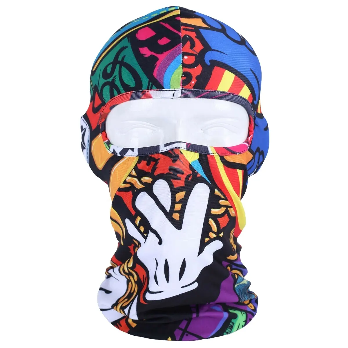 Thể Thao Xe Máy Đa Chức Năng Full Face Shield Bìa Mask Bandana Cổ Gaiter Thăng Hoa In Đi Xe Đạp Biểu Tượng Tùy Chỉnh Balaclava