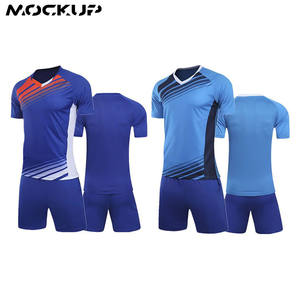 ชุดเสื้อฟุตบอลสำหรับผู้ใหญ่เหมาะกับชายและหญิงแบบมืออาชีพชุดเสื้อทีมพิมพ์ลายด้วยความร้อน100% ผ้าโพลีเอสเตอร์ออกแบบโลโก้ได้ตามต้องการ - Product Image 6