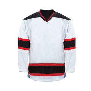 Ensemble de hockey sur glace unisexe respirant à séchage rapide Nom personnalisable Technique de sublimation fabriquée au Pakistan Option OEM Vêtements de sport - Product Image 5