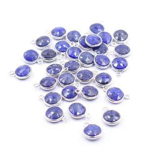 Lapis Lazuli Shape Handmade 925 Sterling Silver Bezel Pendant with <b>Vintage</b> Style <b>Jewelry</b> Making - Product Image 4