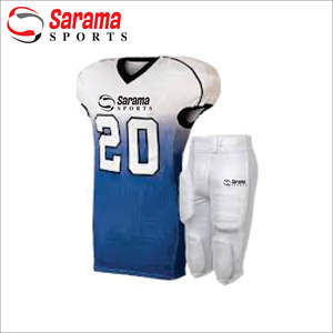Uniformes de Football américain de 14 pouces, vêtements de sport pour jeunes américains, vente en gros - Product Image 2
