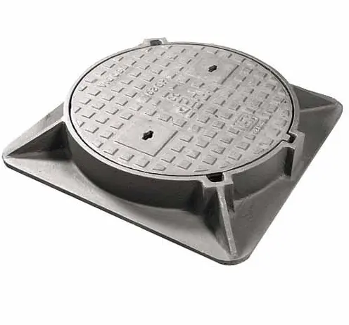 Composite Hinged Manhole Cover and Road Grates