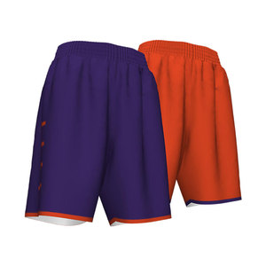 Shorts de baloncesto vintage de poliéster con malla, personalizados OEM para mujer. - Product Image 1
