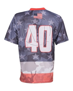 Maillots de lacrosse personnalisés de haute qualité, impression numérique, impression intégrale, polyester - Product Image 2