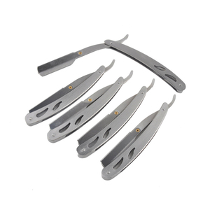Navaja de Afeitar Clásica de Alta Calidad para Barbería, de Acero Inoxidable de Una Sola Filo, para Depilación, con Logotipo Personalizado - Product Image 1