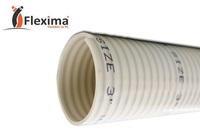 Tuyau d'aspiration flexible renforcé en spirale PVC 50m de la marque FLEXIMA, surface lisse, pour irrigation agricole et gaz