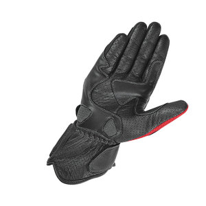 Guantes impermeables de cuero auténtico para motocicleta, de alta calidad, a la moda, para verano - Product Image 2