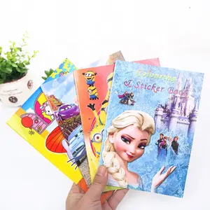 Custom Comic Kleur Set Pop Up Kinderen Boek Afdrukken Goedkope Linnen Koran Kinderen Boek Afdrukken Huis