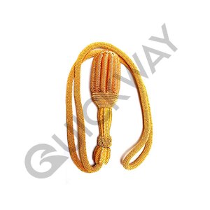 Noeud de sabre du meilleur officier avec noeud Portepee Vente en gros Quantité en vrac personnalisée Fabrication de noeud sabre - Product Image 3