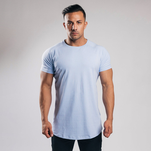 T-shirts d'été à manches courtes 100% coton pour hommes de haute qualité avec impression de logo personnalisé - Product Image 4