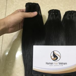 Venta al por mayor de cabello Remy vietnamita 100% virgen sin procesar, liso sedoso con cutícula alineada, de 8 a 32 pulgadas, en paquete. - Product Image 2